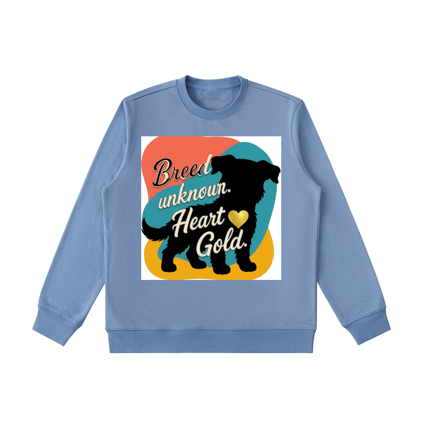 Breed Unknown Sweatshirt Black Silhouette