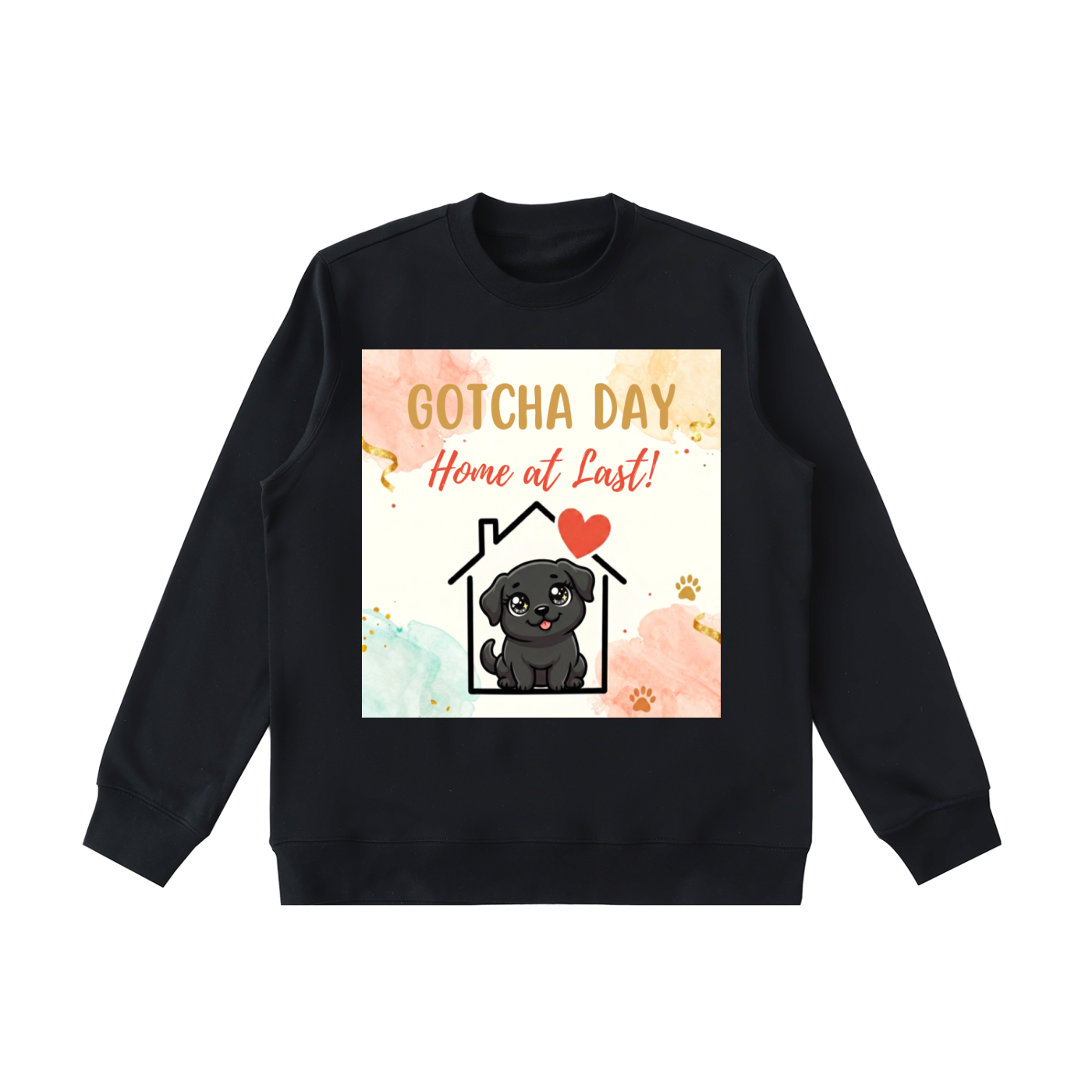 Gotcha Dog Sweatshirt Black Dog