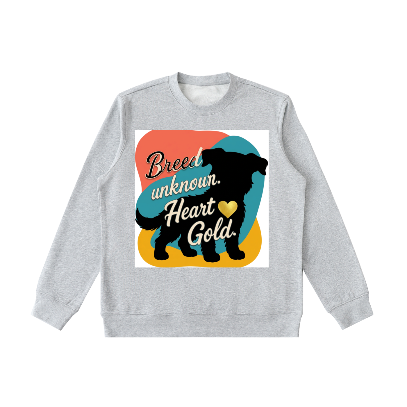 Breed Unknown Sweatshirt Black Silhouette