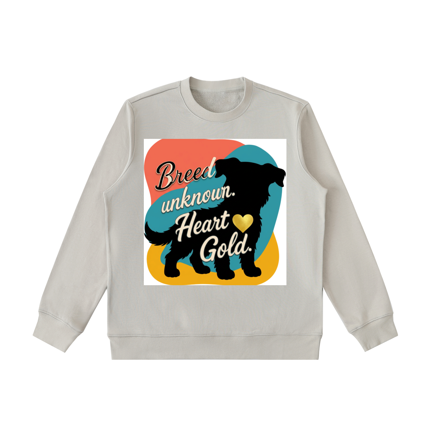 Breed Unknown Sweatshirt Black Silhouette