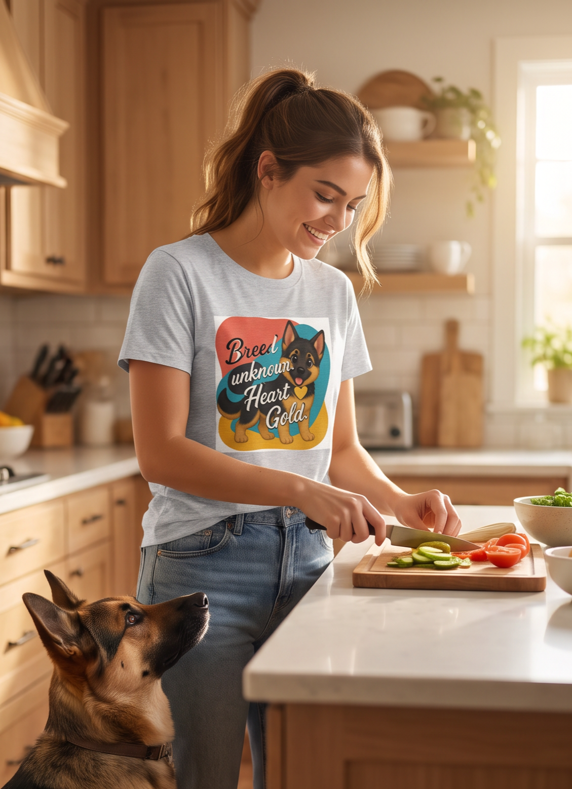 Breed Unknown Heart of Gold T-shirt