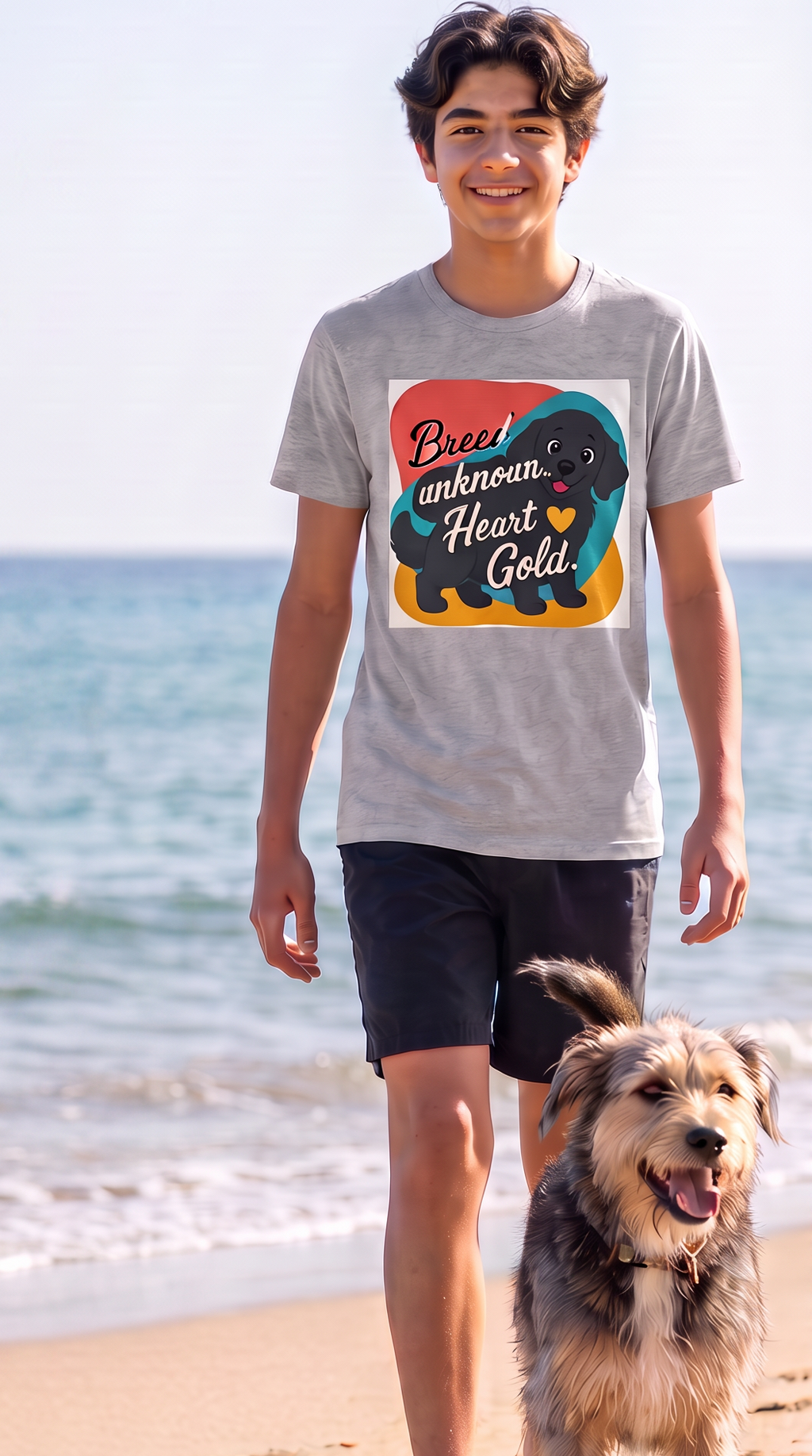 Breed Unknown Heart of Gold T-shirt