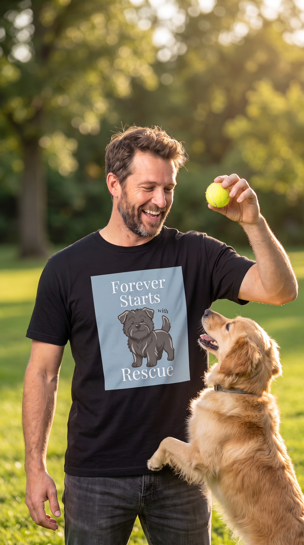 Forever Starts with Rescue T-shirt