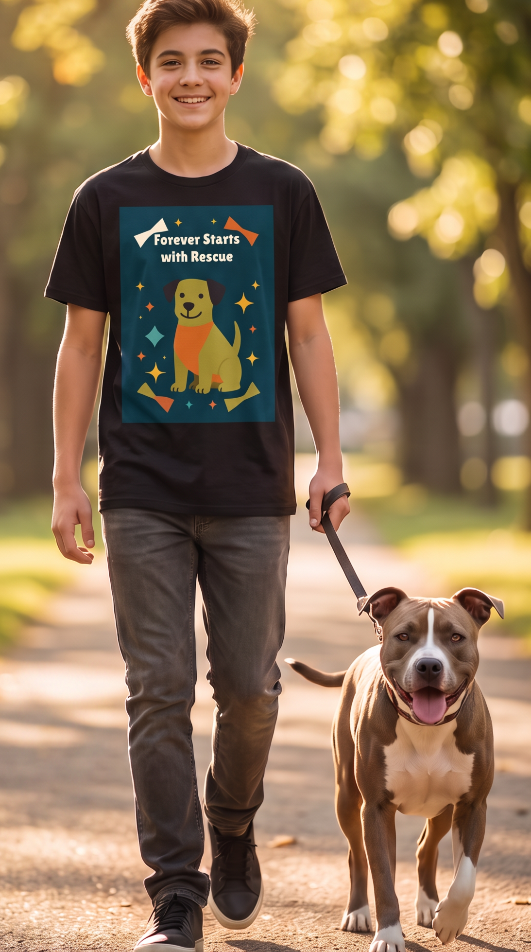 Forever Starts with Rescue T-shirt