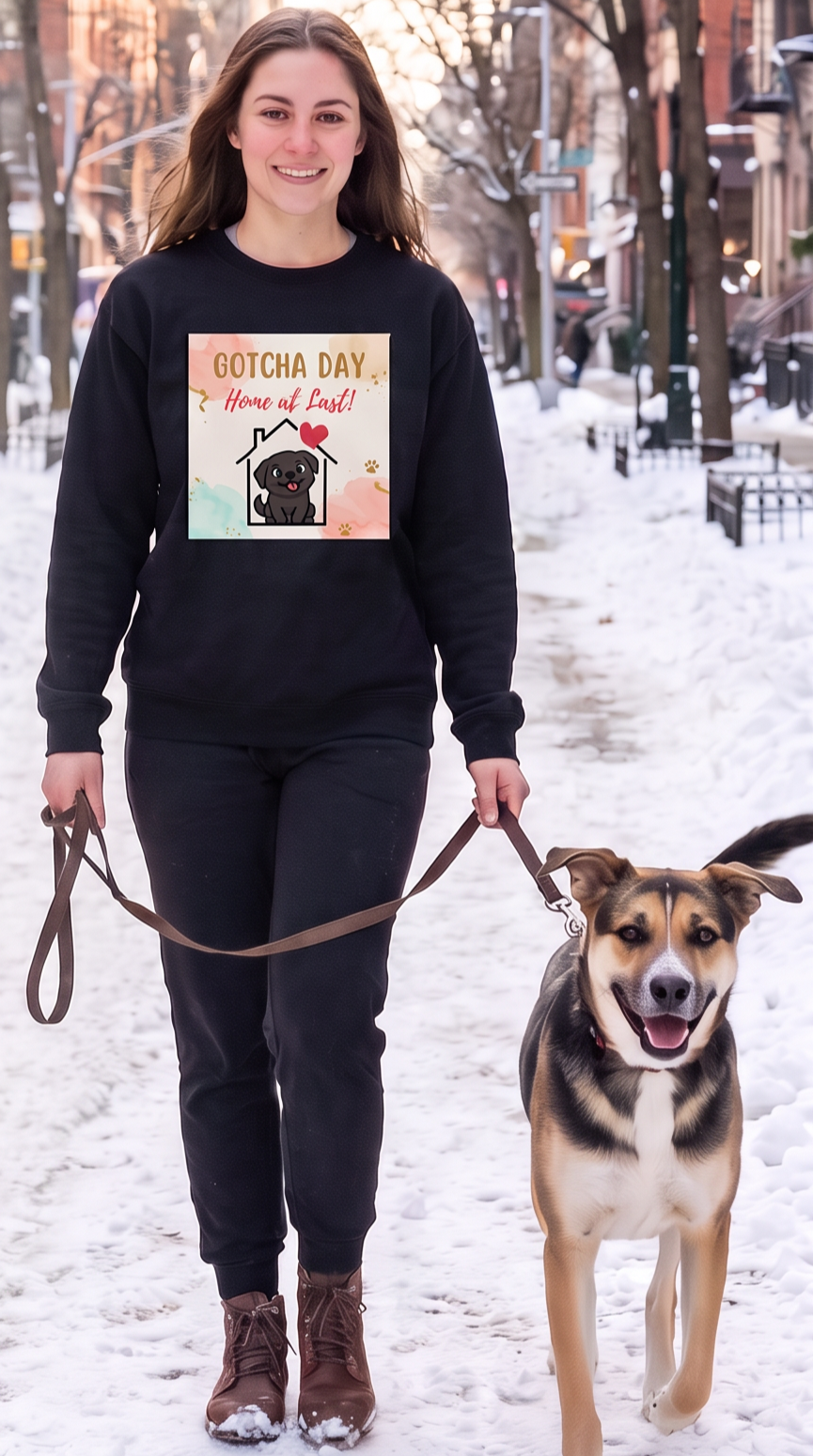 Gotcha Dog Sweatshirt Black Dog