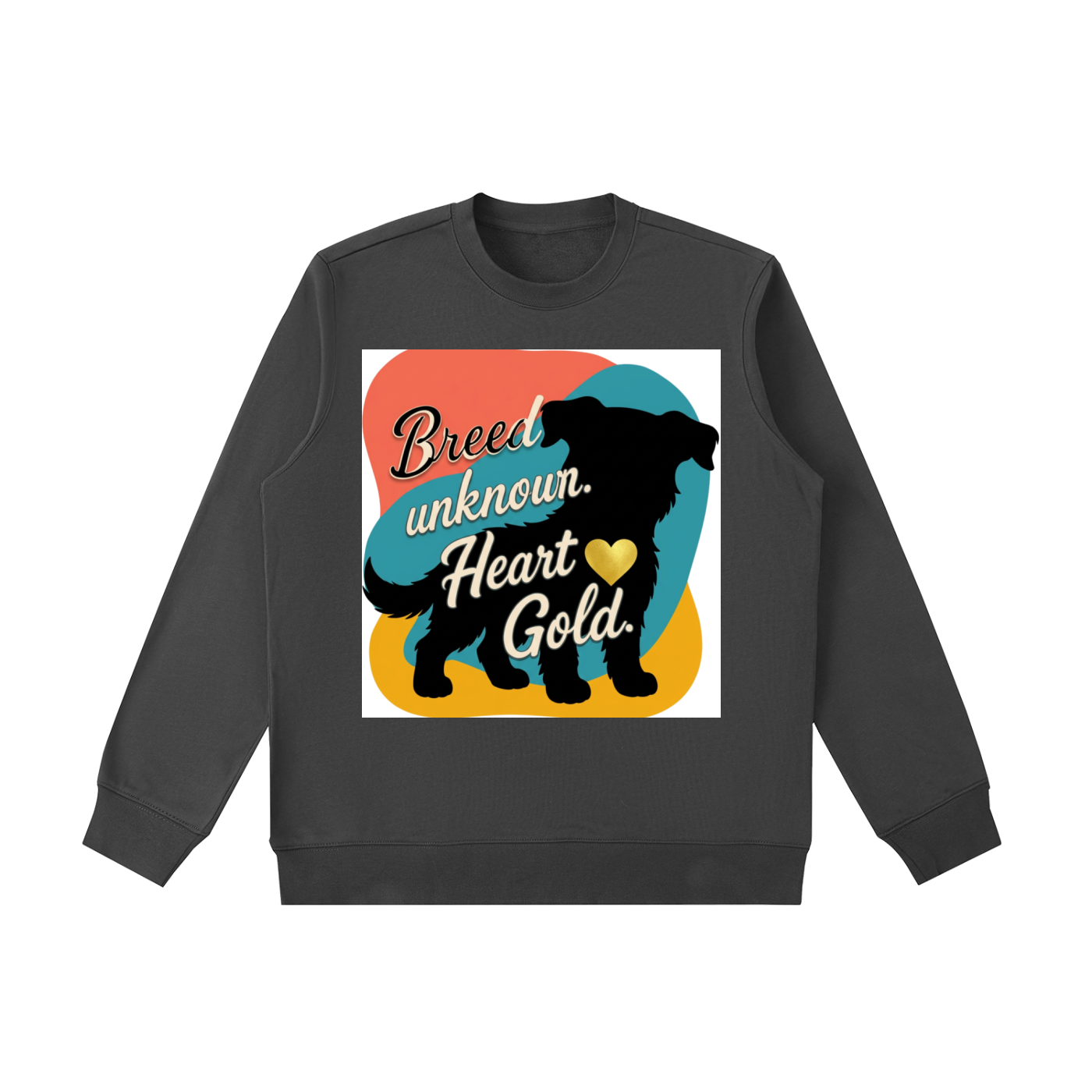 Breed Unknown Sweatshirt Black Silhouette