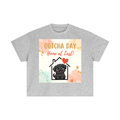 rescue,dog,top,shirt,gray